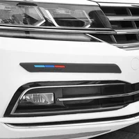 2 uds. Tiras anticolisión para puertas de coche, parachoques delanteros y traseros, pegatinas resistentes a arañazos, pasos de rueda, dispositivo anticolisión, uni