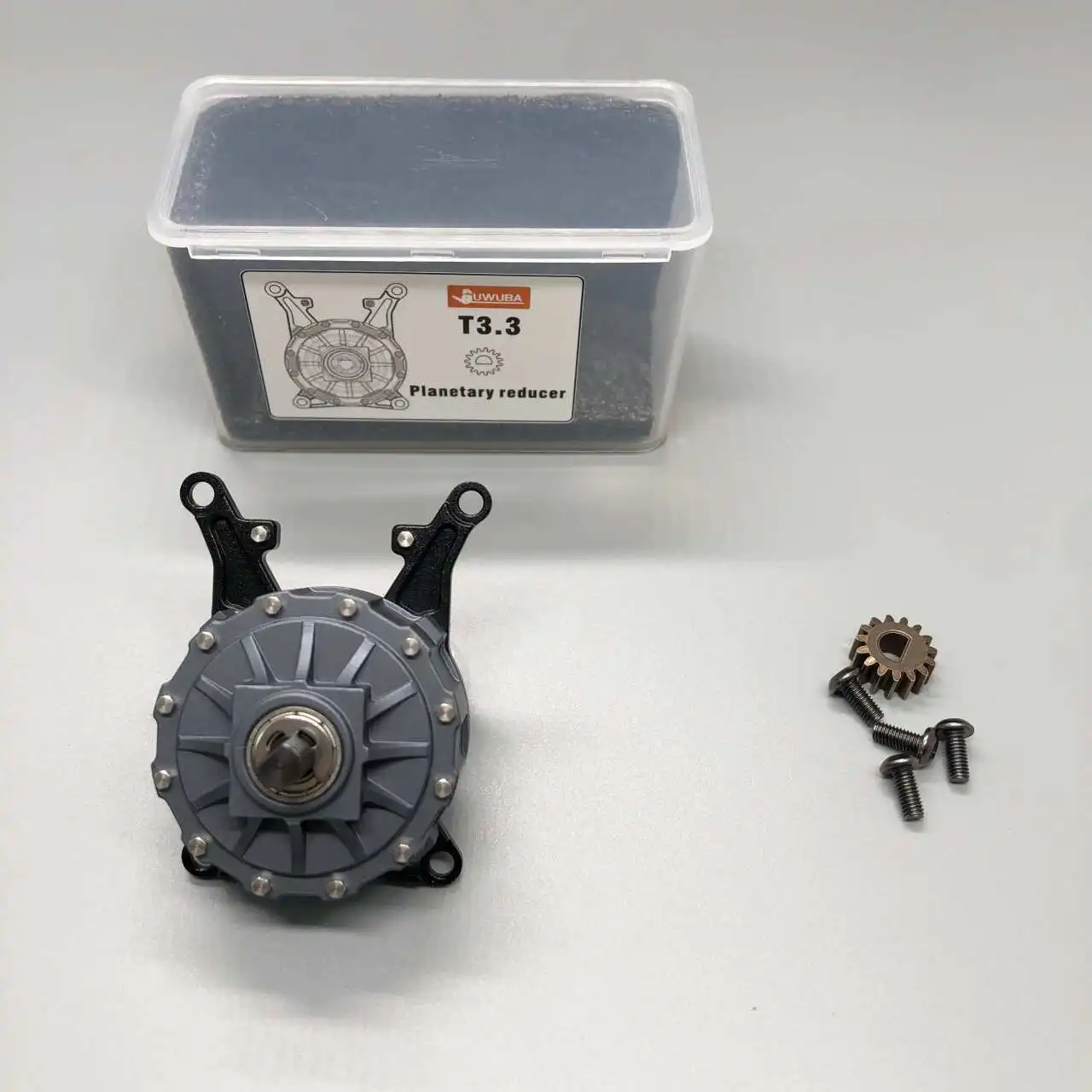 RC Gearbox Planetary Reducer Torque Enhancer And CVD Shaft For Tamiya 1/14 RC Dump Truck Tipper Trailer Crawler TRX4 SCX10