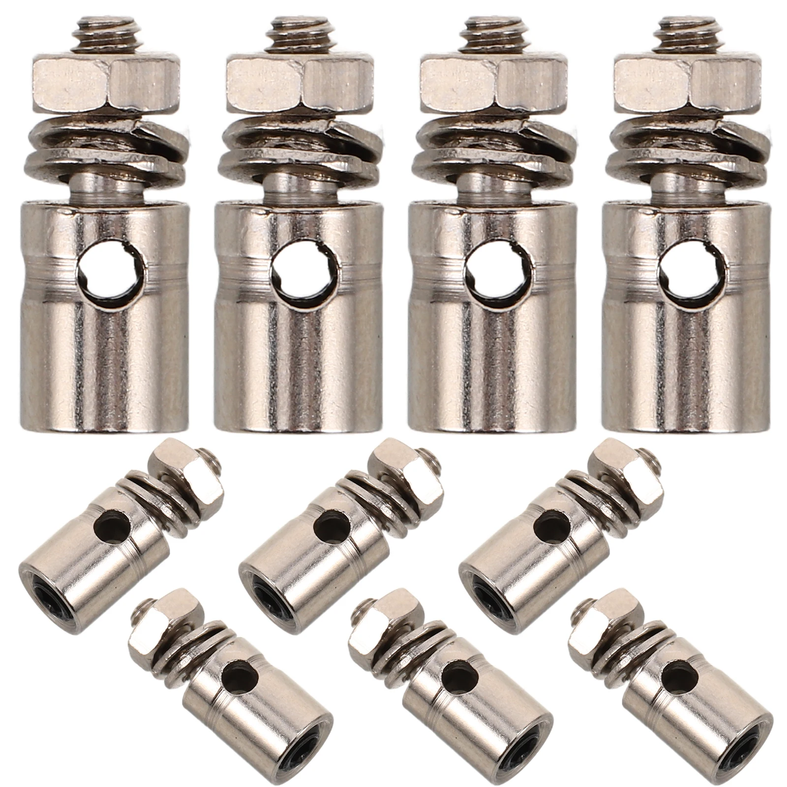 

10pcs Adjustable Rudder Angle Pushrod Connector For Board Rc Airplane Miniature Linkage Stopper Diy Replacement Parts