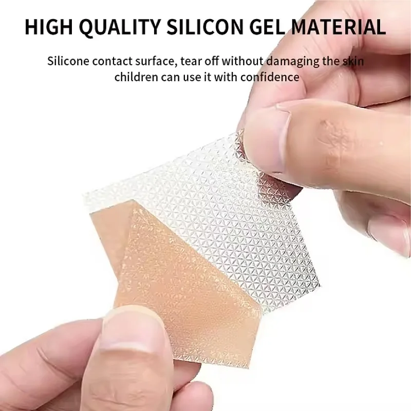 1 Roll Silicone Scar Sheets , 4cmX150cm Self-Adhesive Scar Cover Tape Reusable and Effective Skin Care Strips