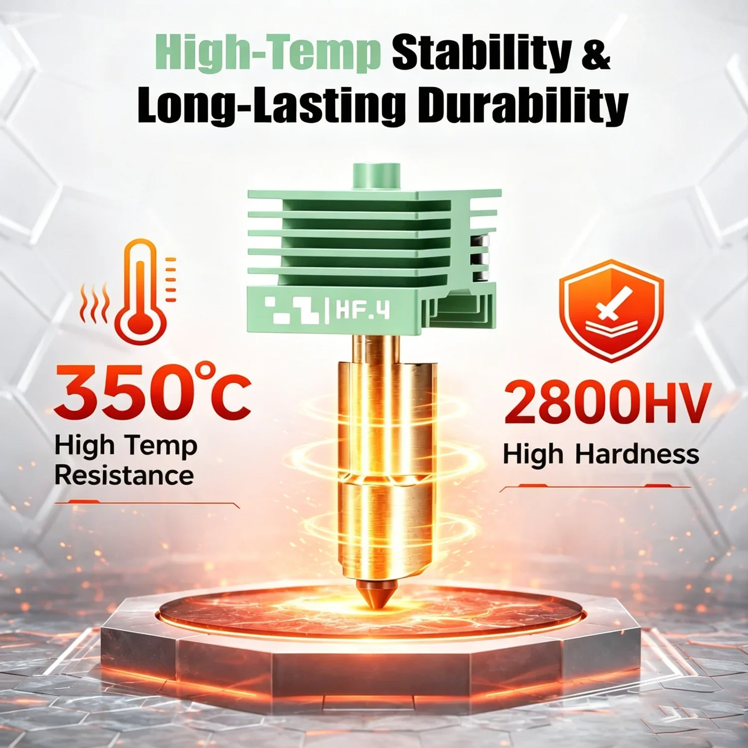 New MPVD High Flow Hotend For Bambu Lab A2L X2D P2S H2D H2S A1 MINI A1 Nozzle Upgrade Anti-stick High Hardness 3D Accessories