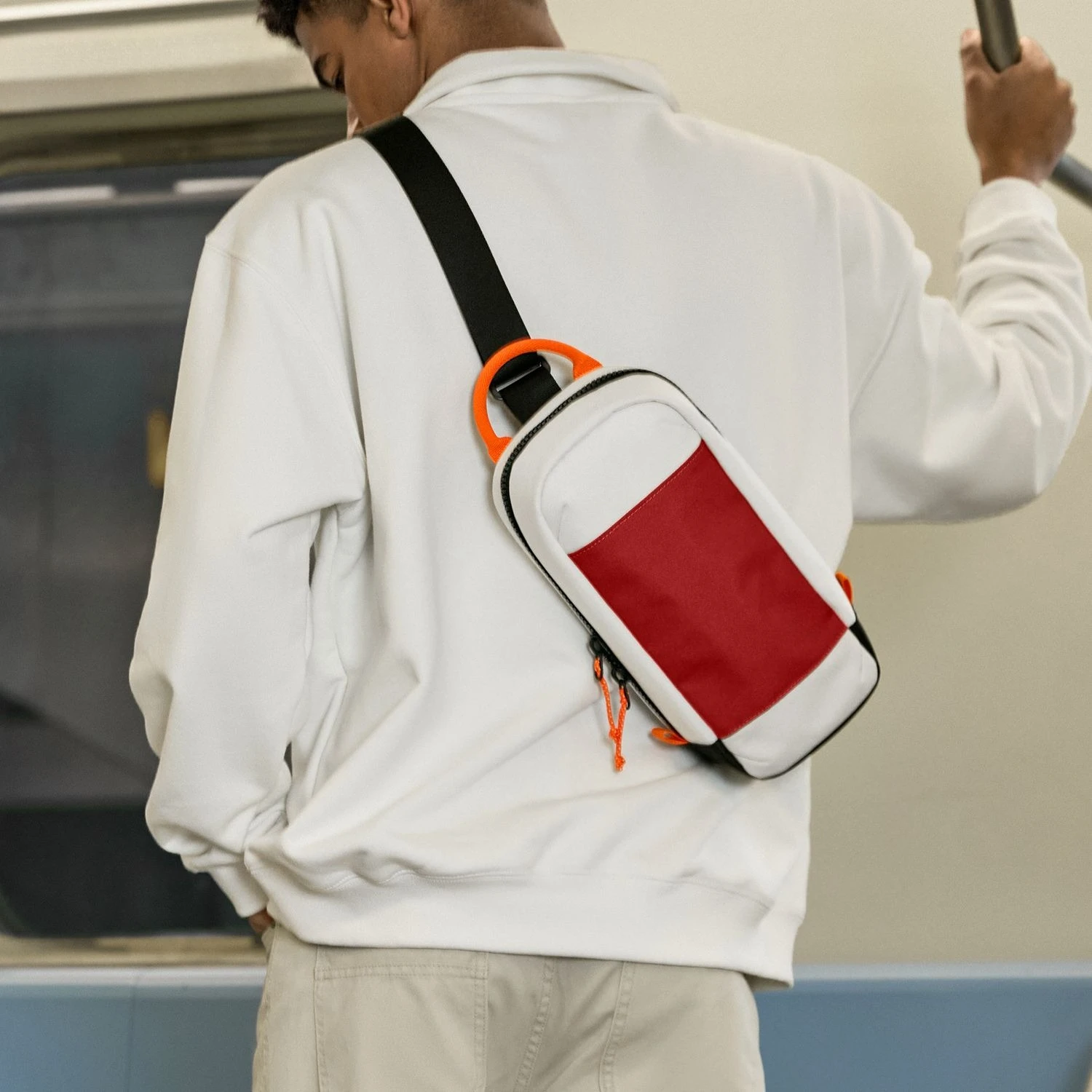 

2026 Fashion Storage Bag Crossbody Case for Game Console NS Card Holder Organizer Pouch Men's Shoulder Bag