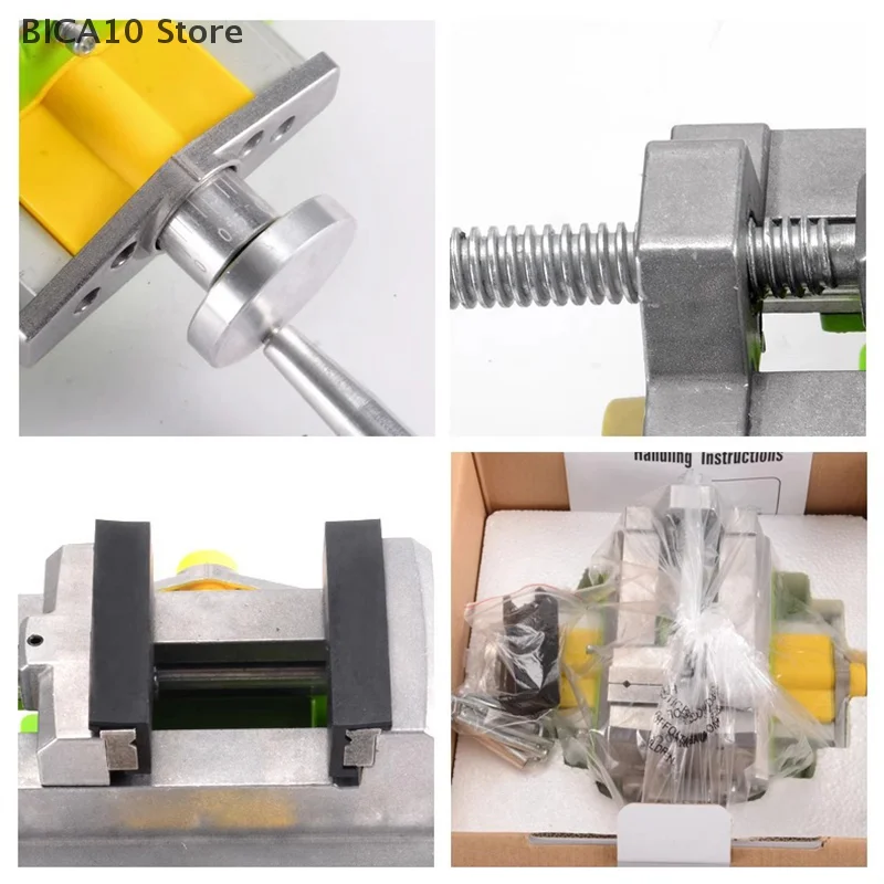 Фрезерные сверлильные тиски 2 в 1, поворотное основание, составной верстак, крестовый верстак, прецизионные сверхмощные крестовые тиски для сверлильного станка