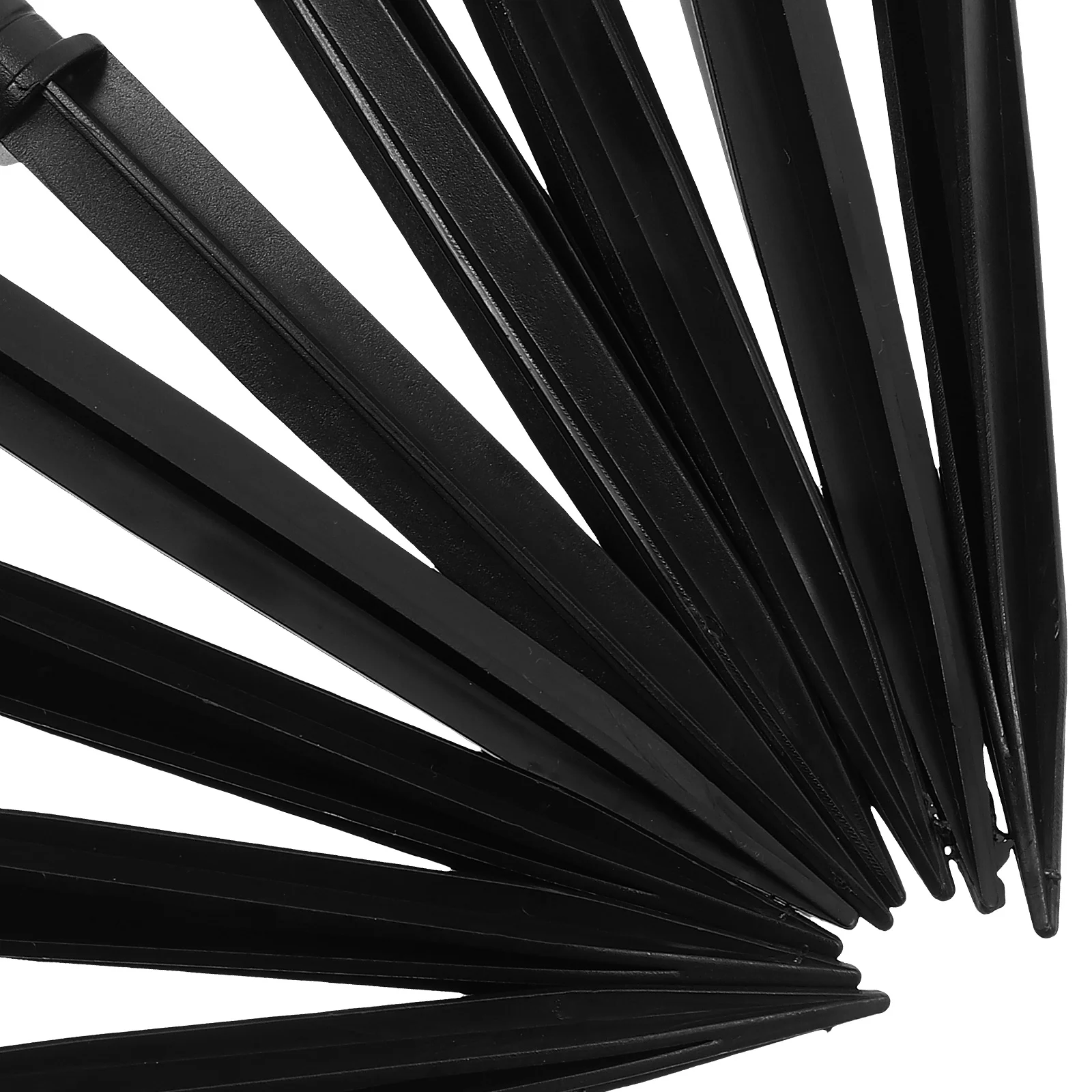 

25pcs Plastic Garden Solar Lamp Stakes Durable Light Support Sturdy Outdoor Ground Spikes For Lawn Path Landscape Lighting