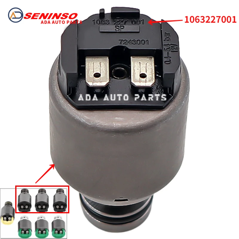 Original 01V 5HP18 5HP19 5HP24 5HP30 Pressure Regulator Gearbox Transmission Solenoids Kit 1063227001 0501210019 0501210725