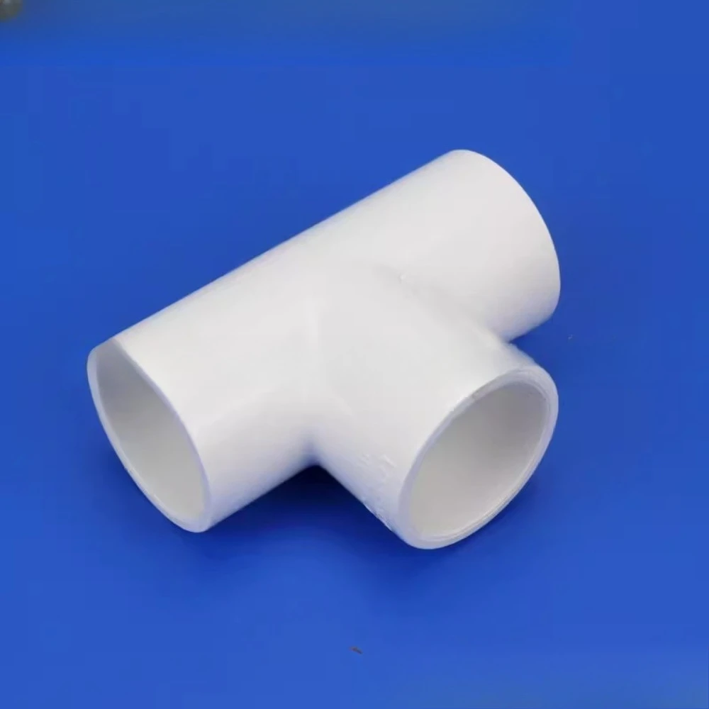 Water Pipe Adapter for Home Plumbing 1pc white PVC Pipe Connector 20/25/32mm - Straight Elbow Tee Cross Joints