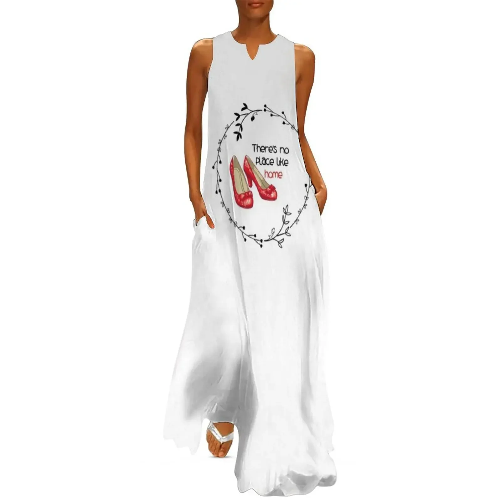 

Ruby slippers-OZ Long Dress long sleeve dress african dresses for woman Dress