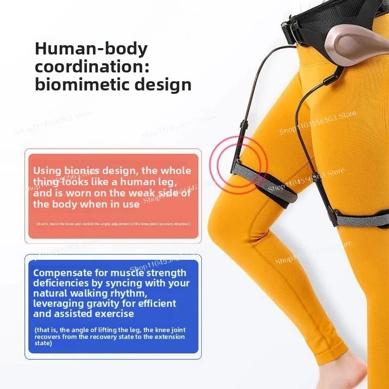 Medical Wearable Lower Limb Exoskeleton Walking Aid Robot Stroke Rehabilitation Elderly Stair Climbing Foot Assist