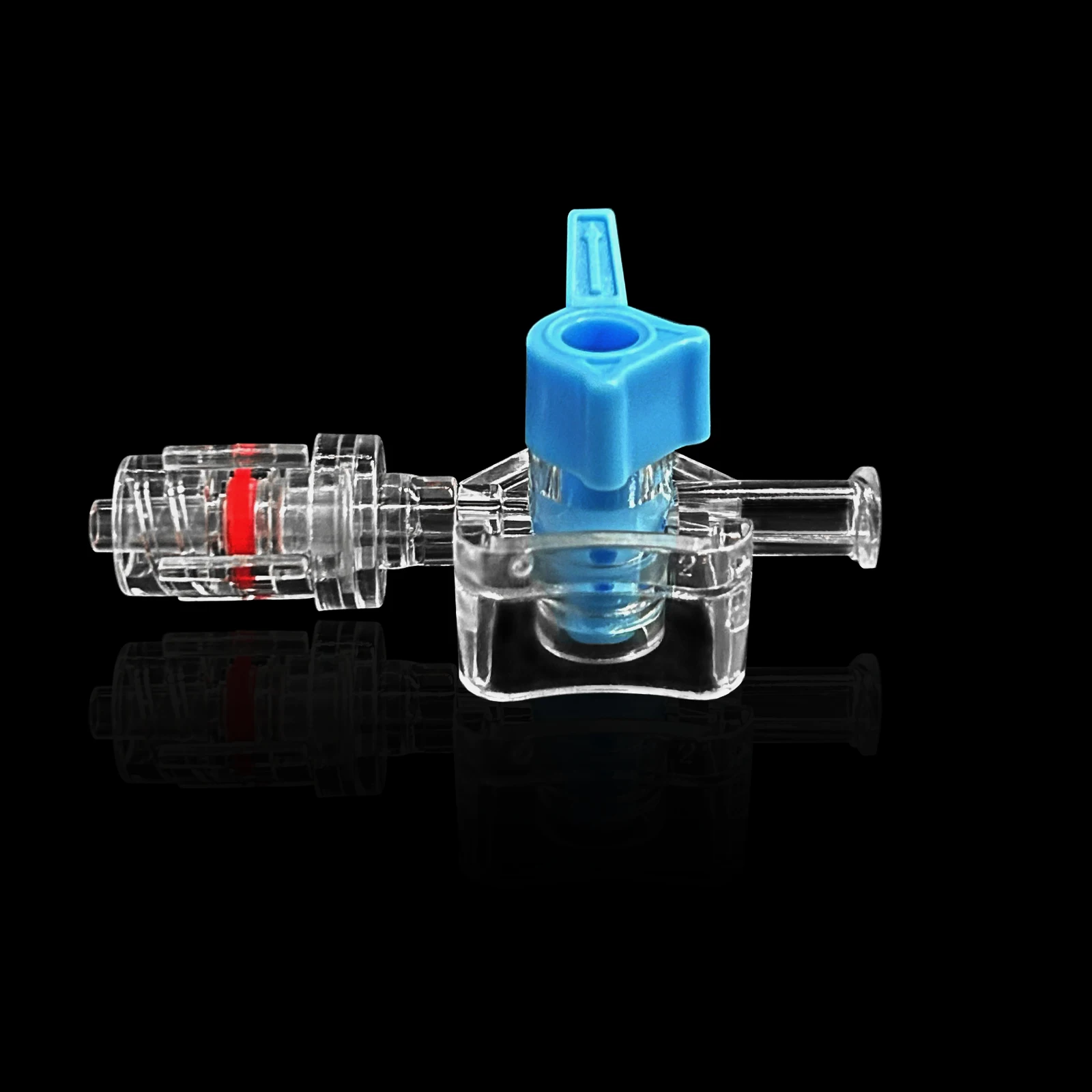 50 Three-Way Stopcocks, Compatible With Ruhr Lock Connectors, T-valves, for Medical and Laboratory Use, Single-Use Sterile.
