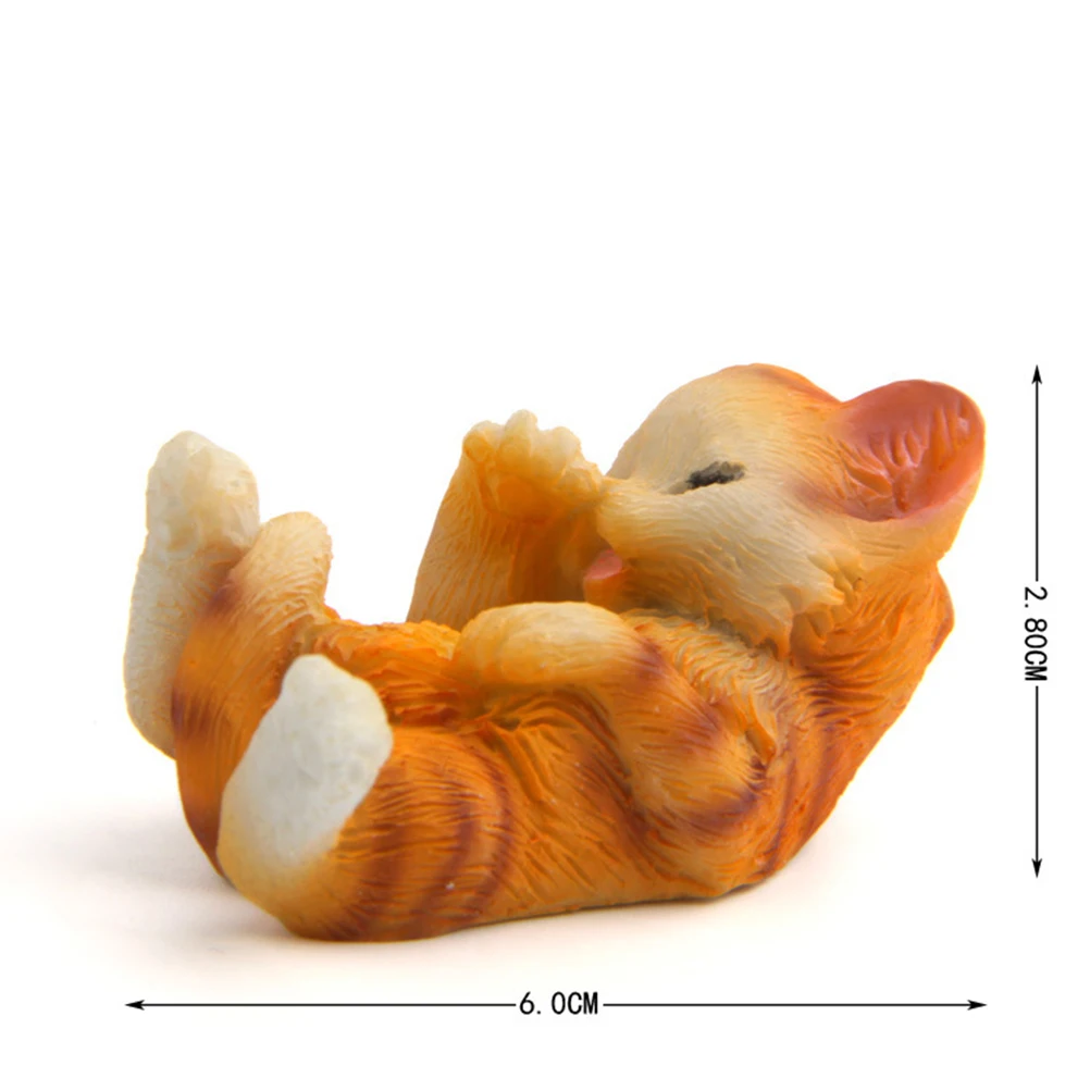 

5Pcs Sleeping Cats Shaped Fridge Magnets Eco-Friendly Resin Magnet Decoration for Kitchen Office Whiteboard Refrigerator