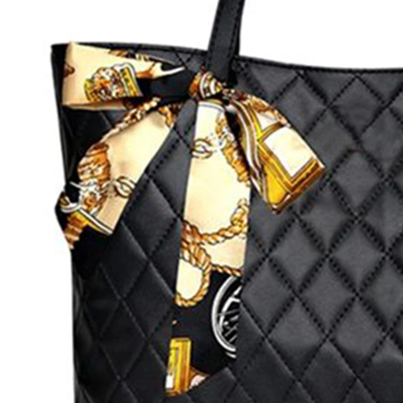 Bolso con asa de lazo para mujer para trabajo y desplazamientos, bolso de hombro versátil con diseño elegante, bolso de mano de alta calidad para uso diario