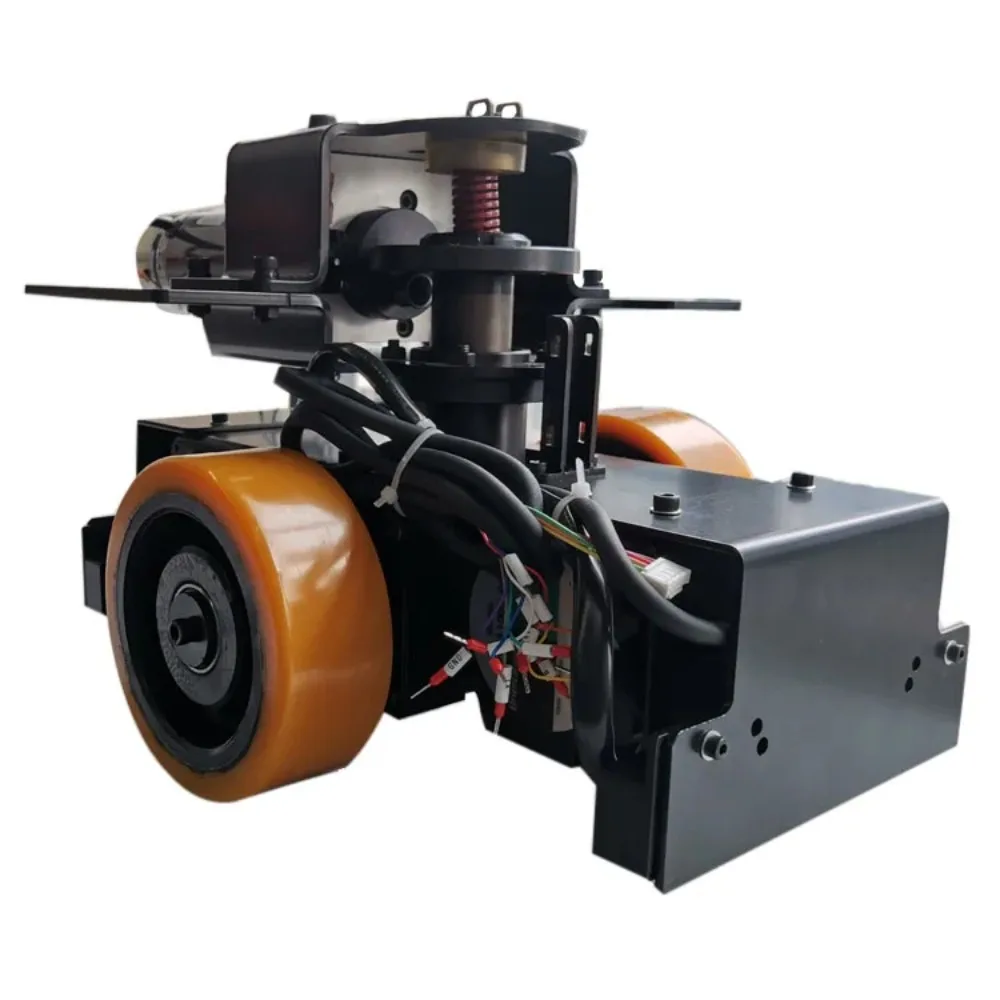 100W 24V  Drive Wheel AGV Steering Differential Wheel with Lifting Function for agv Robot