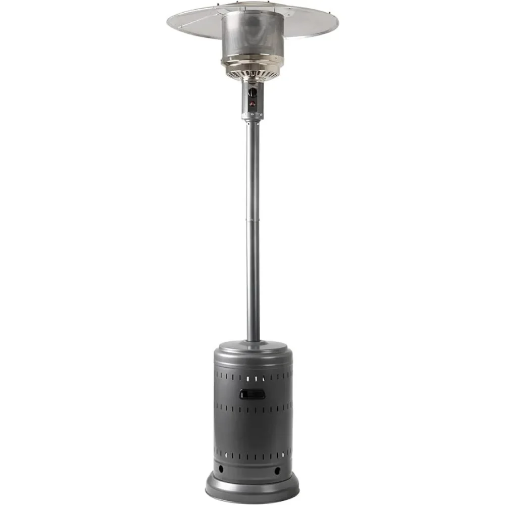 

Commercial & Residential Outdoor Heating Supplies Slate Gray Fan Heater 000 BTU Outdoor Propane Patio Heater With Wheels 46 Warm