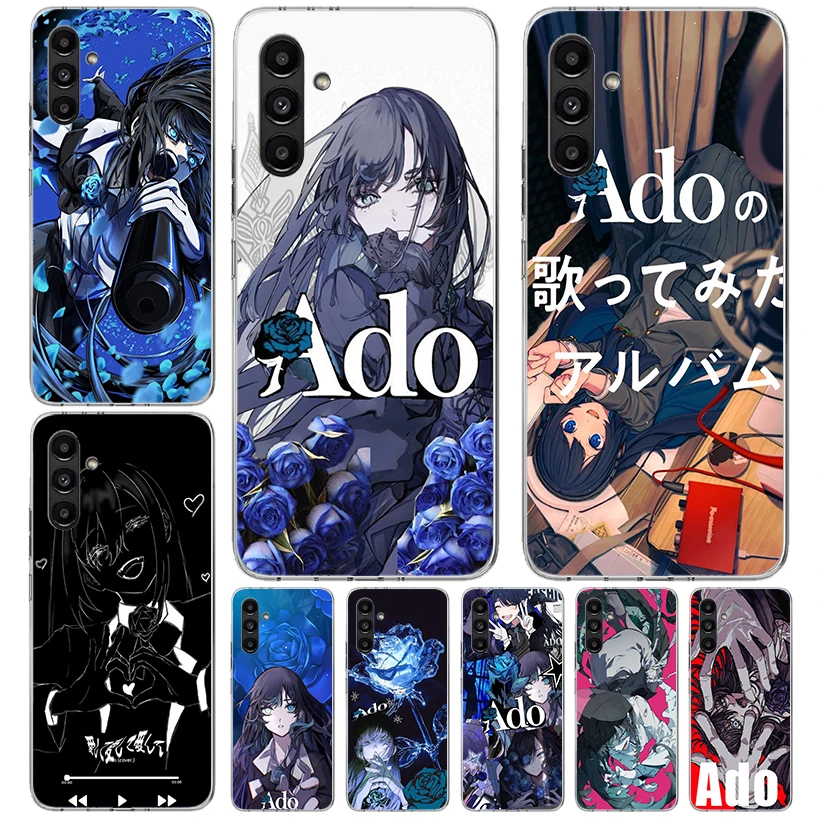 Ado Kyogen X Uta Phone Case For Samsung Galaxy A13 A14 A15 A16 A17 A53 A54 A55 A56 A57 A33 A34 A35 A36 A37 A23 A24 A25 A26 Galax