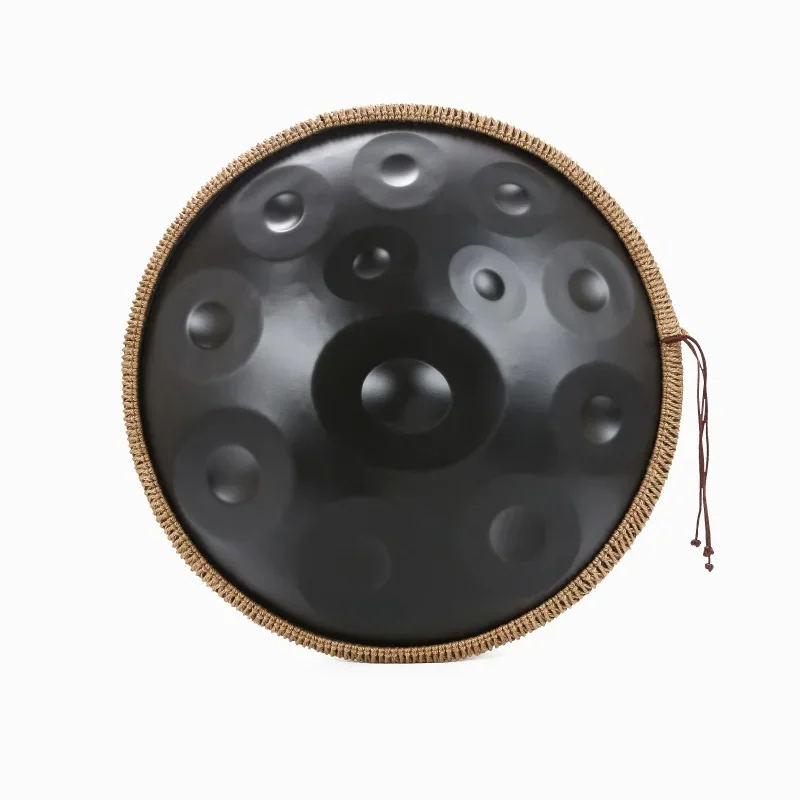 High Quality 9/10/12 Notes D Kurd Black handpan drum musical instruments percussion instruments professional level performance