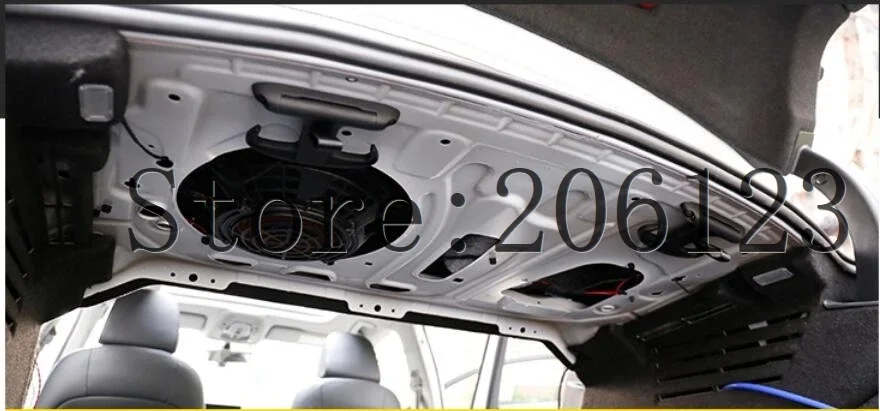 2016 2017 2018 2019 2020 2021 لأودي A4 B9 A4L سيارة التصميم سيارة جذع عازلة للصوت القطن حصيرة ملصقا حماية 1 قطعة/المجموعة