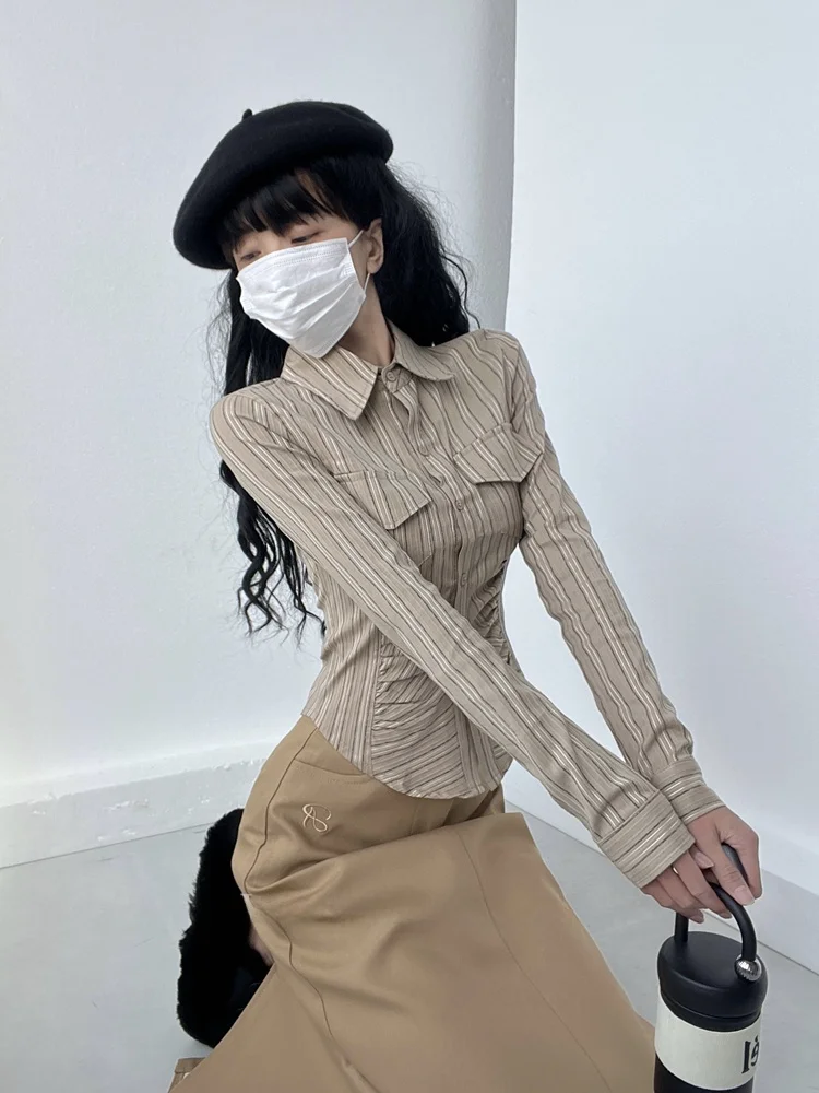 العالمي الكاكي ربيع جديد عالية الخصر ألف خط سبليت دعوى تنورة تنوعا مباراة تنورة طويلة لون نقي خطوة هملين تنانير للسيدات