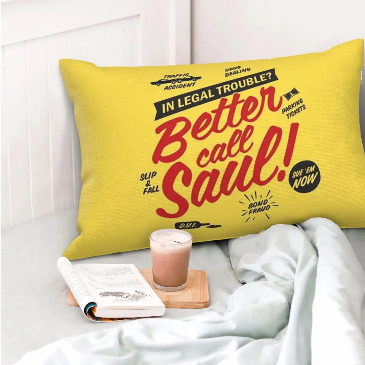 Better Call Saul Saul Goodman Rectangle Pillowcase Cushion Cover Decor Bedroom Bed Home Comfort Throw Pillow