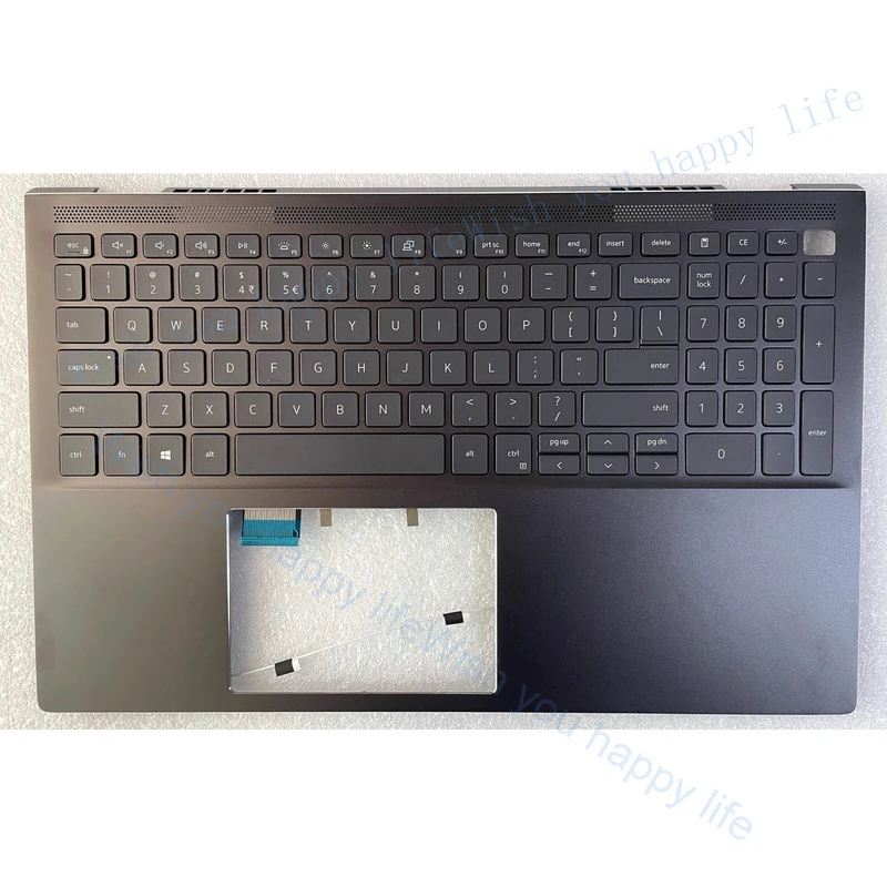 

LL 0DMGXY New For Dell Inspiron 7500 7501 Palmrest Upper Case w/US Intl Backlit KB