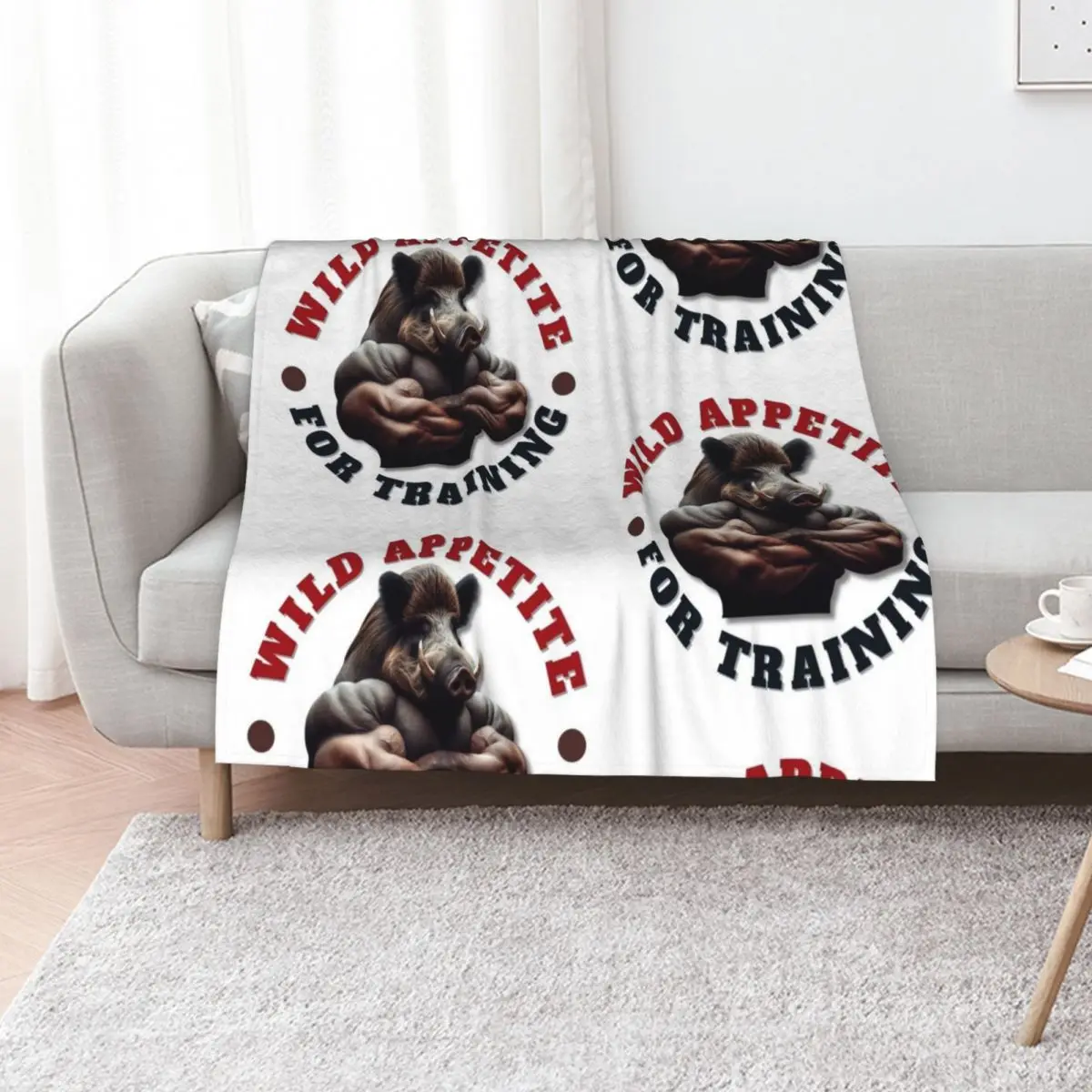 Wild appetite for training Throw Blanket blankets ands Soft Beds Vintage Single Thins Luxury Thicken Blankets