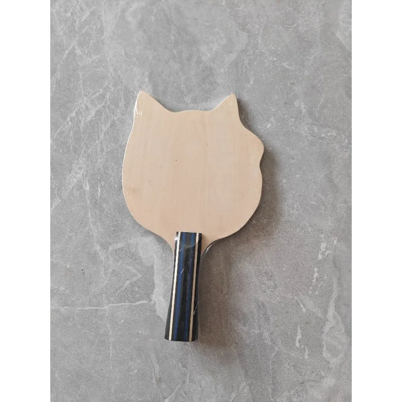 الغريبة الكلب رئيس بينغ بونغ بليد لوحة مصنوعة من 5 الخشب و 2 هيكل الكربون اليدوية DIY مخصص تنس الطاولة الانتهاء من المضرب