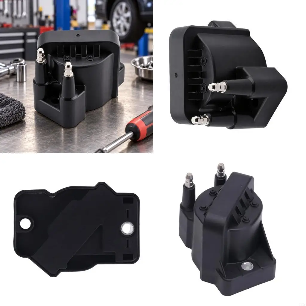 Automotive Ignition Coil with Two High-Tension Output Terminals, 10467067 ABS and Metal Housing for Engine System X37F