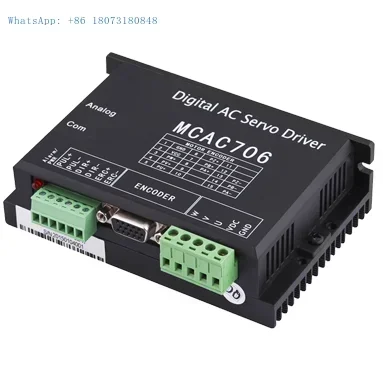 

low cost 400w 24v motor ac servo driver for digital cnc controller with encoder