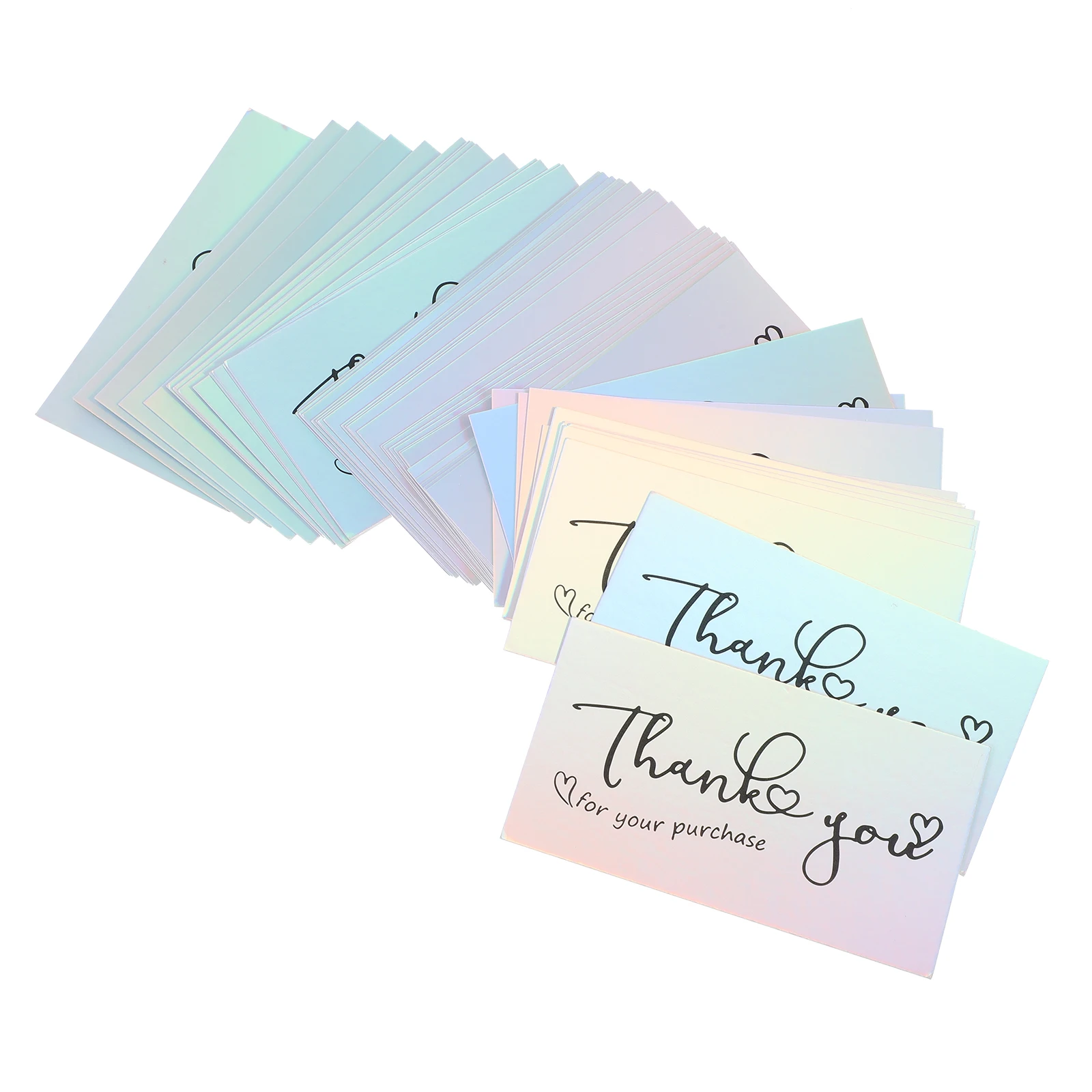 

Thank You Cards Small Business Sized Notes Postcards Bulk Mini Greeting Cards Lightweight Portable Firm Perfect For