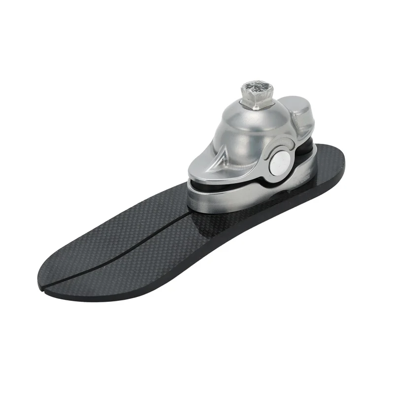 Shock Absorption Hydraulic Ankle Joint, Carbon Fiber Prosthetic Foot For Below Knee Amputees Daily Walking & Outdoor Activities
