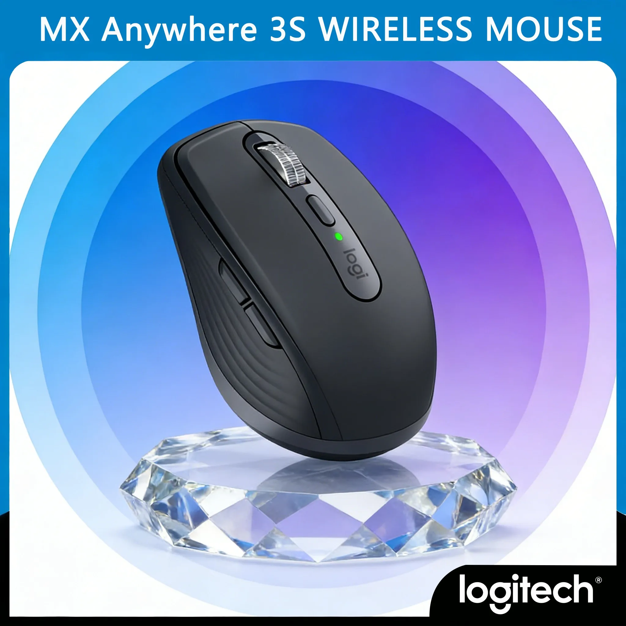 

Logitech MX Anywhere 3S - Hyper-Fast Scrolling for Productive Work