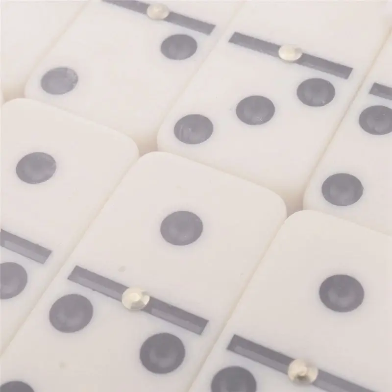 B78B-56Pcs/Set Domino Board Games Domino Travel Funny Table Game Kid Children Educational For Children Gifts
