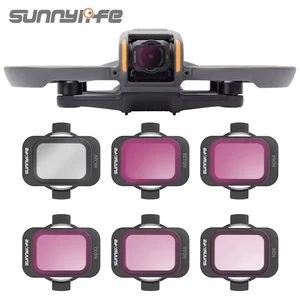 Sunnylife Filter Lensa ND untuk Set Filter Dapat Disesuaikan Lensa Kaca Optik DJI Avata 2 Aksesori MCUV ND8 ND16 ND32 ND64 ND128 8 aksesoris dji avata penjualan terbaik - №