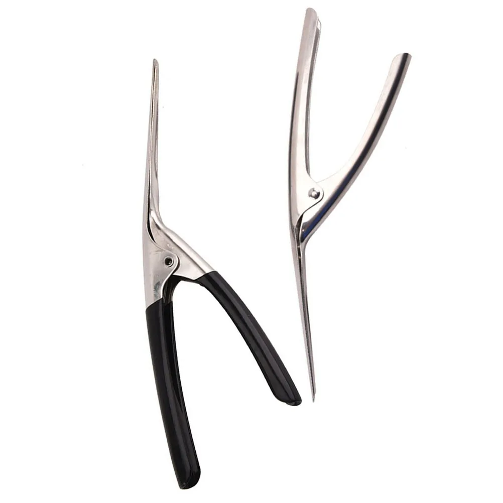 

2 pcs Peeler Stainless Steel Metal Opener For Kitchen Prawn Peeling Tool Shrimp Stripping Device Lightweight Shrimp Opening
