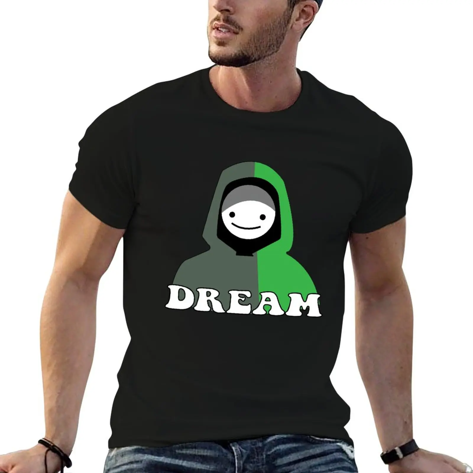 

Dream SMP T-Shirt funny t shirts man t shirt for man 100 percent cotton T-Shirt