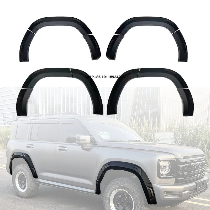 

New Abs Widen Car Wheel Eyebrow Wheel Arch Fender Flares for H9 Accessories 2025