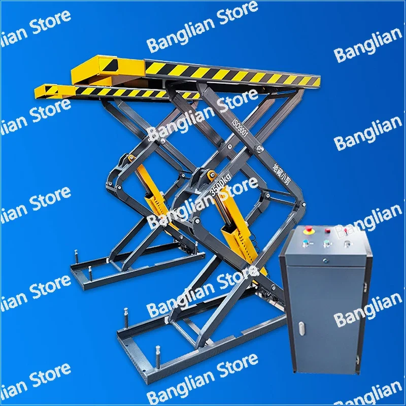 New Hot Sale 3T Mini Scissor Car Lift Auto Mobile Quick Jack with Factory Price in Ground Car Lift