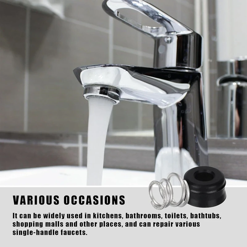 32 قطعة RP4993 طقم تصليح الصنبور لـ 16 مقعد إصلاح الصنبور و16 أجزاء جذعية بديلة للينابيع-A27R #5