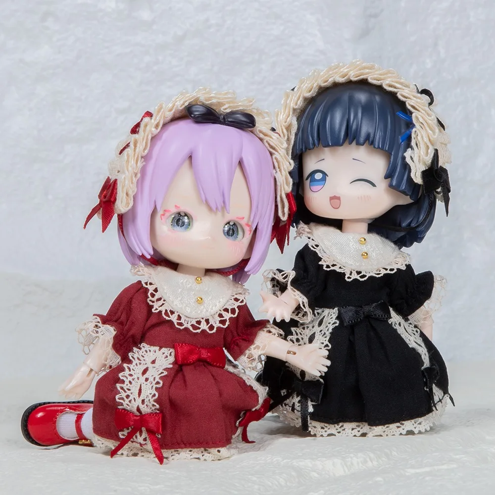 Ob11 vestiti per bambini giacca e gilet stile giacca a vento stile 1/12 BJD GSC molly P9 vestiti per bambole