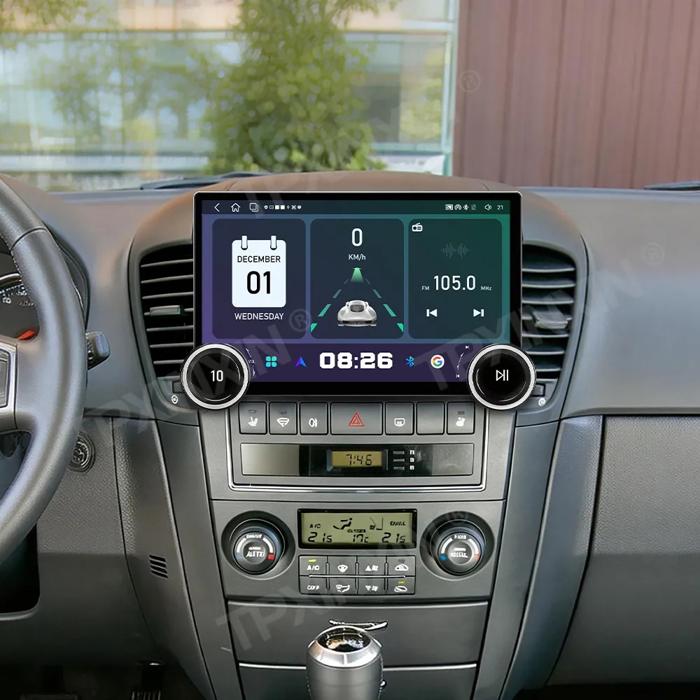 For Kia Sorento 2002~2006 Double Knobs Android Auto Carplay Car Radio Automotive Multimedia Stereo Player GPS Head Unit