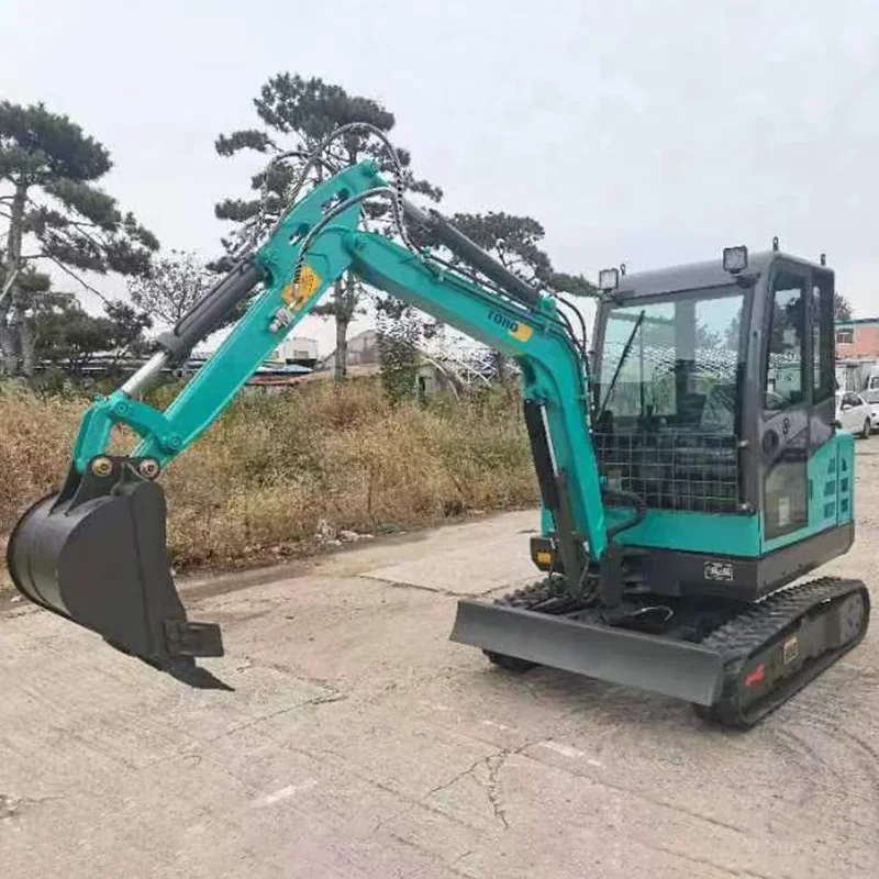 Customized Mini Excavators 3 ton Mini Hydraulic Agricultural Digger for Garden Farm 1500 kg with Crawler