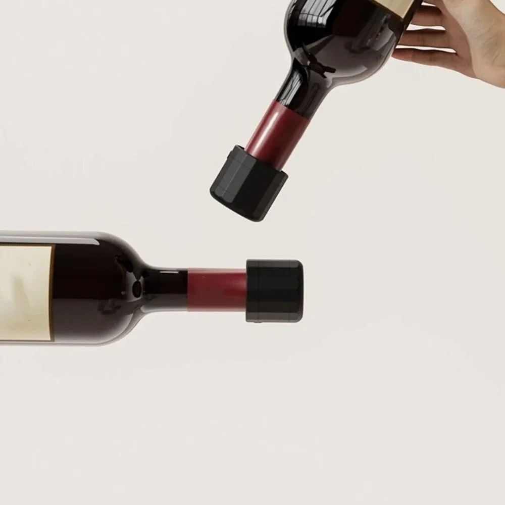 3PCS Freshness Retention Rotate Style Wine Cork Sealed Reusable Champagne Bottle Stopper Leak Proof Wine Plug Party