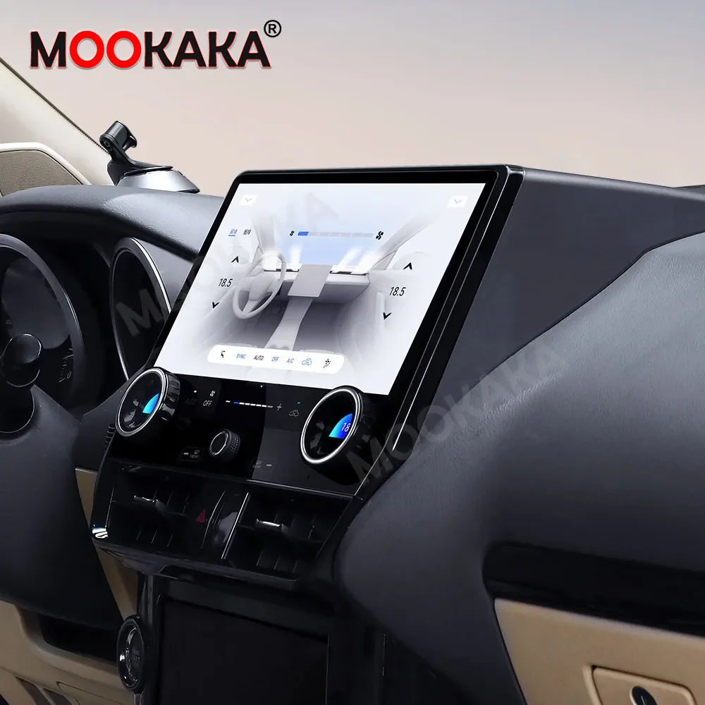 Android Auto Carplay For Toyota Prado 150 2009-2022 Modified To 2024 Lexus GX550 Style Car Radio Navigation Multimedia Head Unit