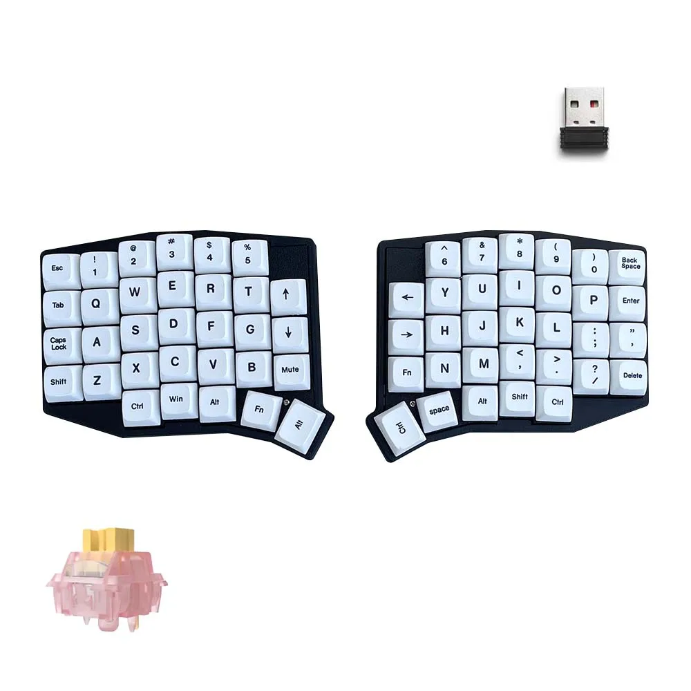 Sofle Split メカニカルキーボード 2.4G無線 VIAL対応