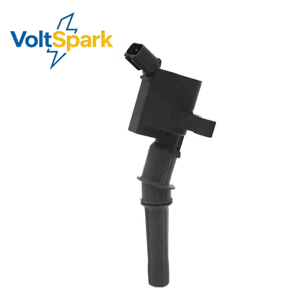 

1L2U-12029-AA Ignition Coil for Ford F-150 F-250 F-350 Expedition Lincoln 4.6L 5.4L V8 - Direct Replacement, 2-Pin, Curved Boot,