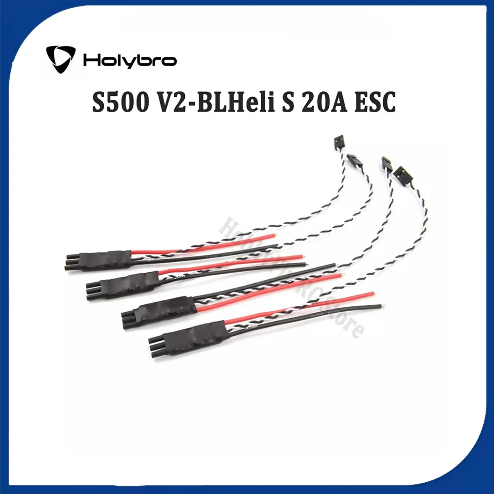 Fei Kong BLHeli S 2-4S 20A ESC S500 V2 Spare Parts EFM8BB21F16G MCU Supports Dshot150, Dshot300 and Dshot600 For RC FPV Drone