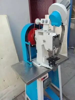 Single Head Eyelet Single Head Semi-automatic Perforating Machine Electric