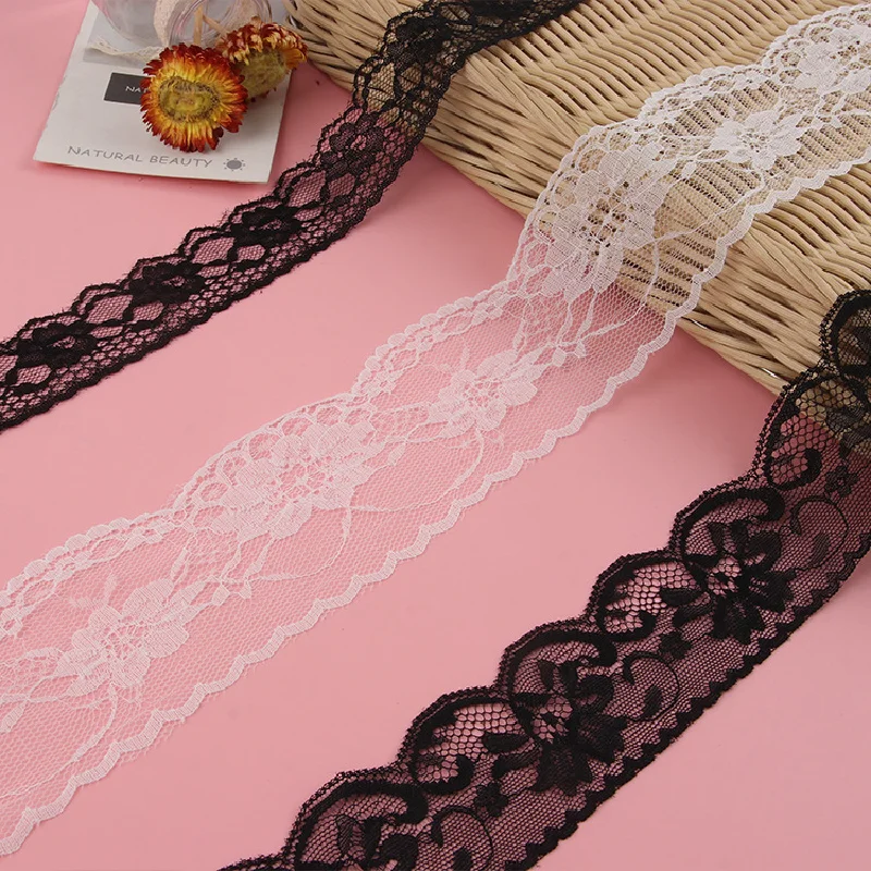 

1 Yard Delicate Hollow Lace Trim For Lingerie Accessories Hats Clothing Fabrics Decorative Trimmings And Diy Sewing Supplies