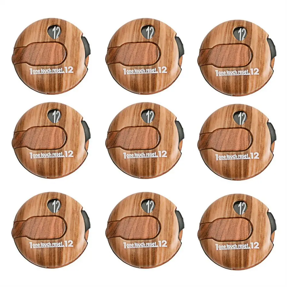 With Clip Golf Shot Counter Easy Reset Golf Scorekeeper Golf Stroke Indicator Score Keeping Device Golf Stroke Counter