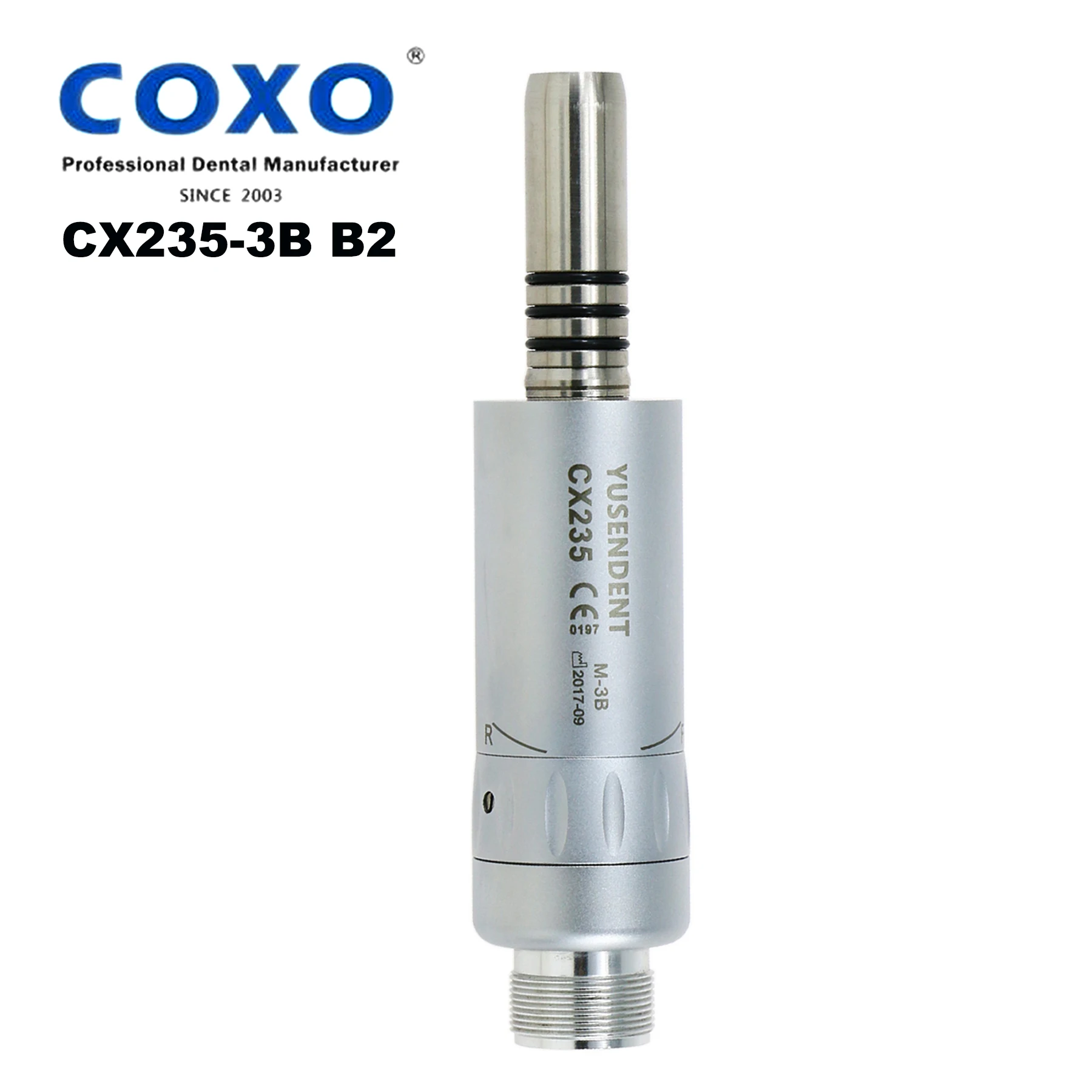 COXO YUSENDENT Dental 1:1 Inner Water Low Speed LED Fiber Optic Air Motor Handpiece 2 4 6 Hole Fit For ISO E type NSK KAVO