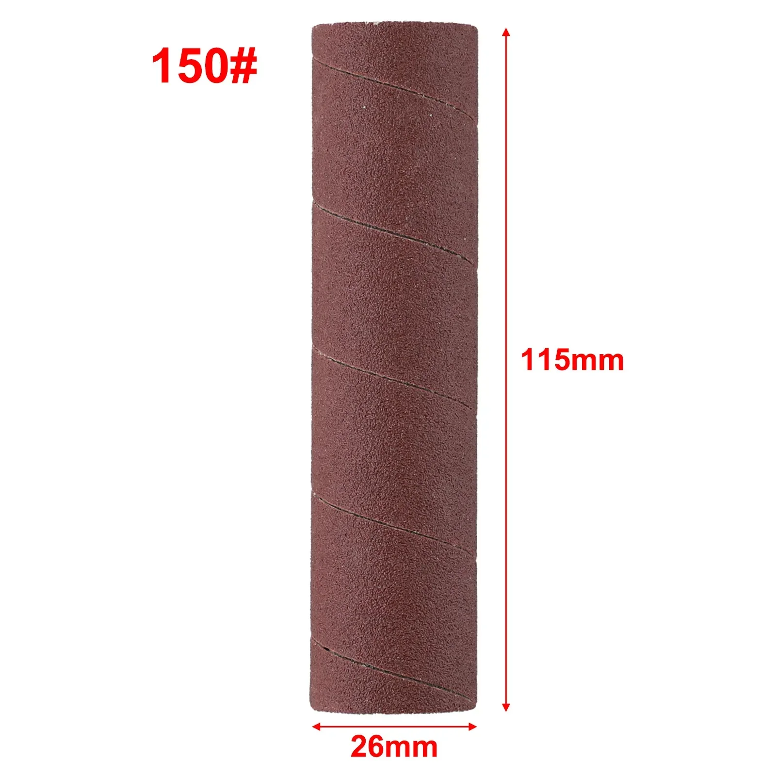 1pcs 80/150/240Grit Spindle Sanding Sleeves For Oscillating Sander Aluminum Oxide Sandpaper Woodworking Polishing Tools ﻿